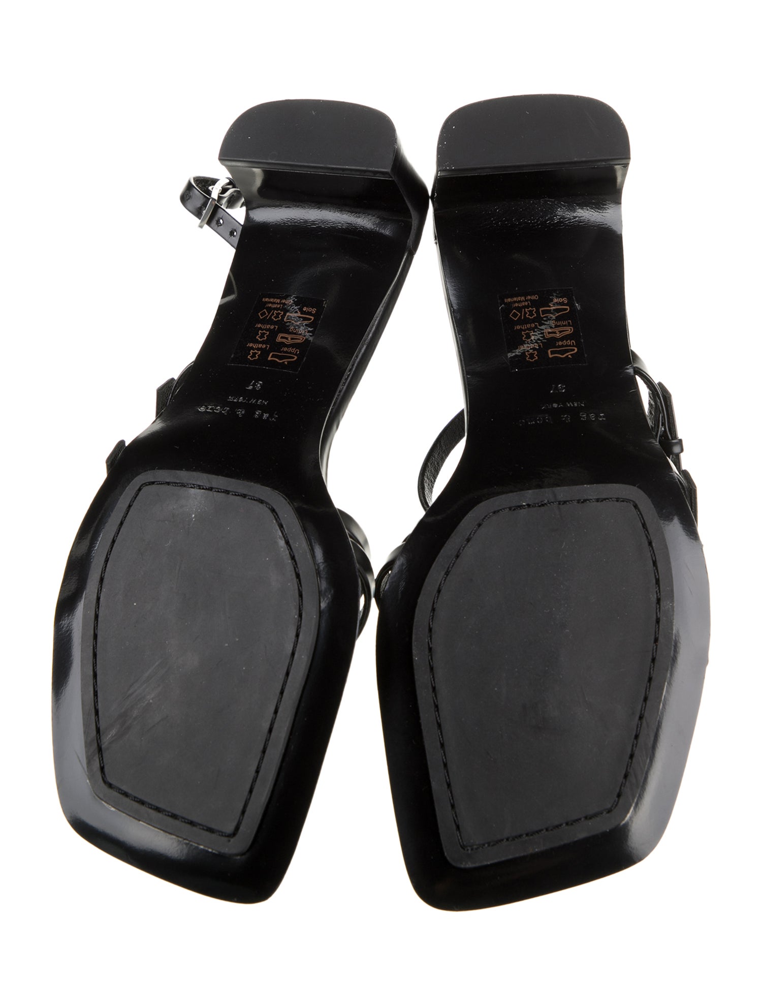 Rag & Bone Leather Slingback Sandals